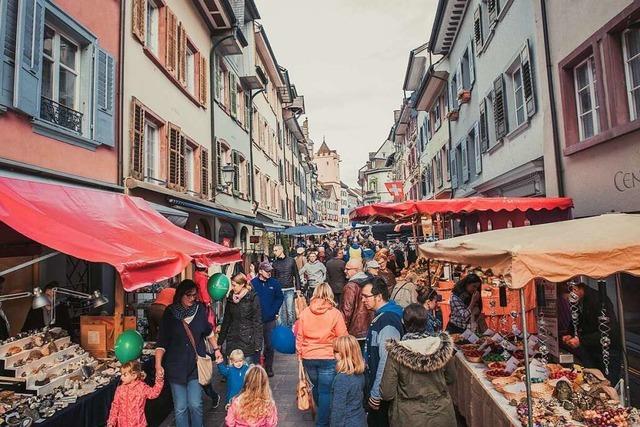 An Festen sollen alle Hndler in Rheinfelden/Schweiz ihren Beitrag leisten
