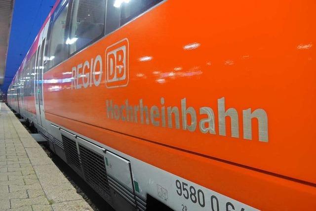 Hochrheinbahn: Bund zahlt fr die Elektrifizierung erst ab 2025