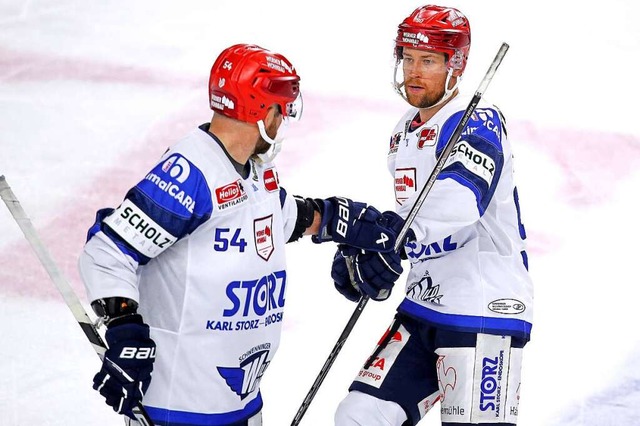 Benjamin  Marshall (links) und Boaz Ba...Wings auswrts einfach nicht in Tritt.  | Foto: IMAGO/Maximilian Koch