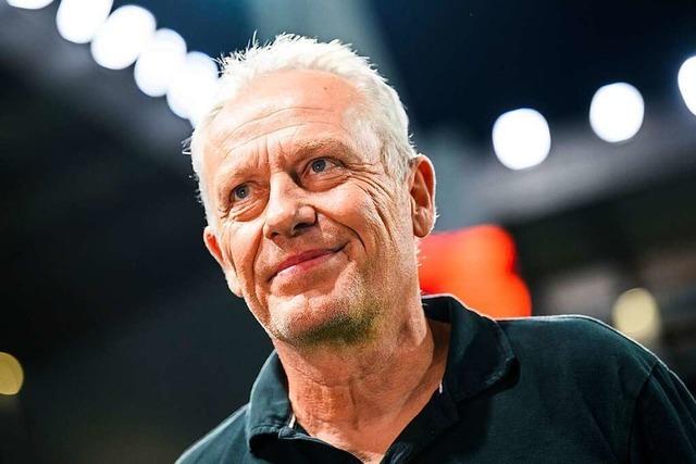 SC-Freiburg-Trainer Christian Streich erhlt den DFB-Ehrenpreis
