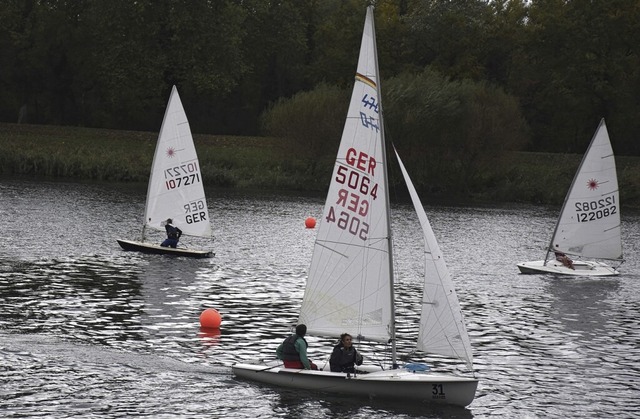 Abschlussregatta auf dem Rhein bei Sasbach  | Foto: Roland Vitt