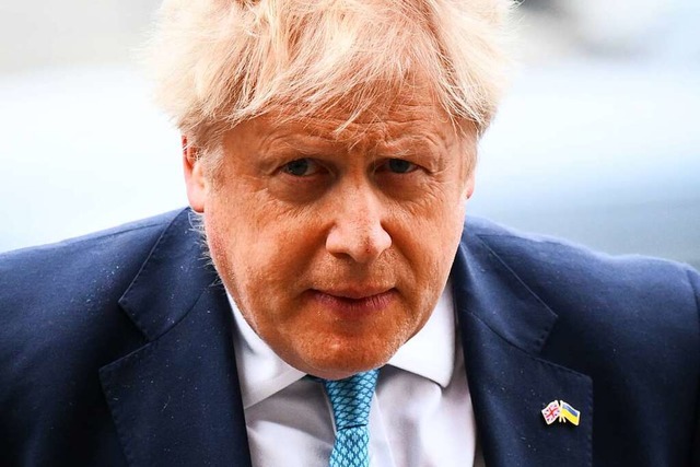 In der Kritik: Ex-Premier Johnson  | Foto: DANIEL LEAL (AFP)