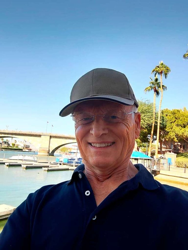 Bernd Fischbeck in Lake Havasu City, i...grund die &#8222;London Bridge&#8220;.  | Foto: Privat