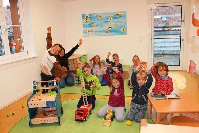 Umbauarbeiten im Unadinger Kindergarten sorgen fr besseres Angebot