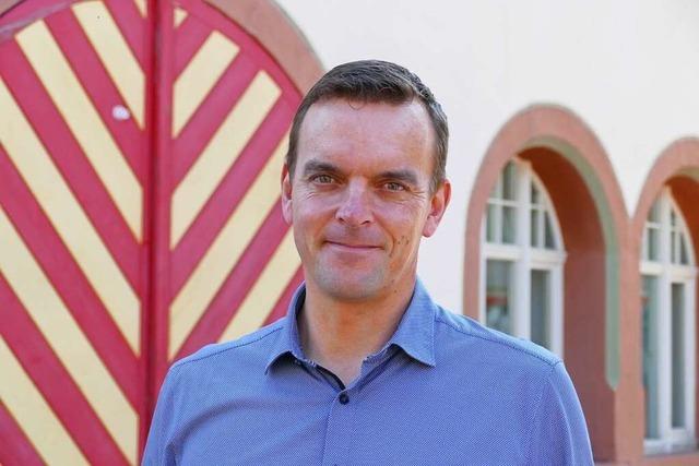 Erik Weide will Bürgermeister von Friesenheim bleiben