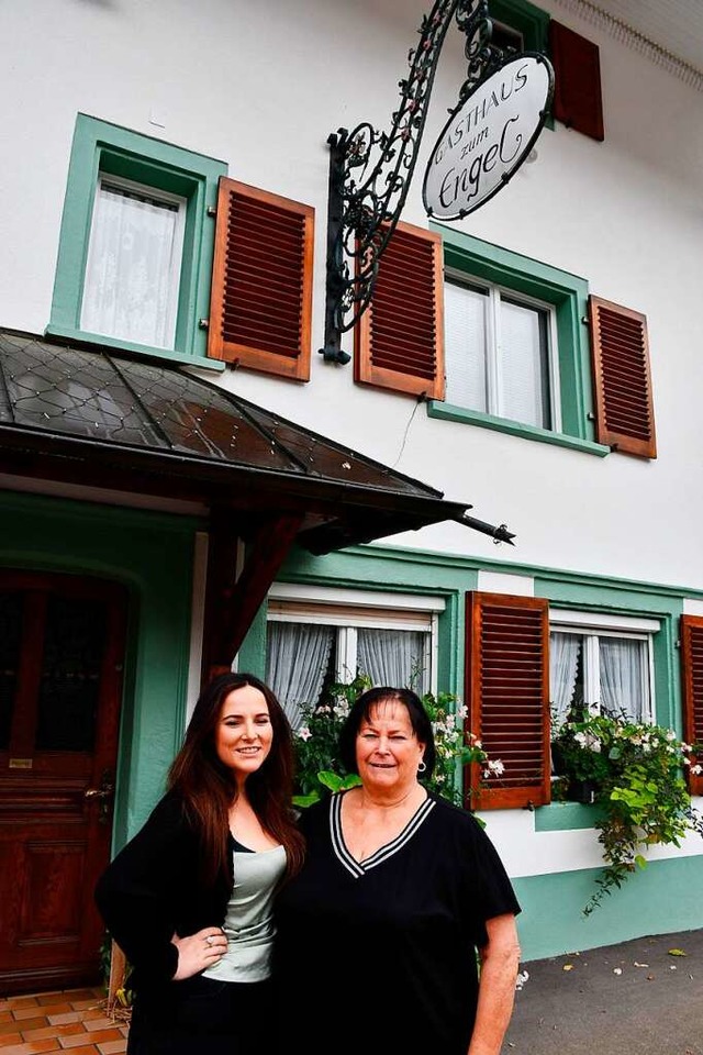 Erna Ltterle mit Tochter Dunja  | Foto: Heinz und Monika Vollmar