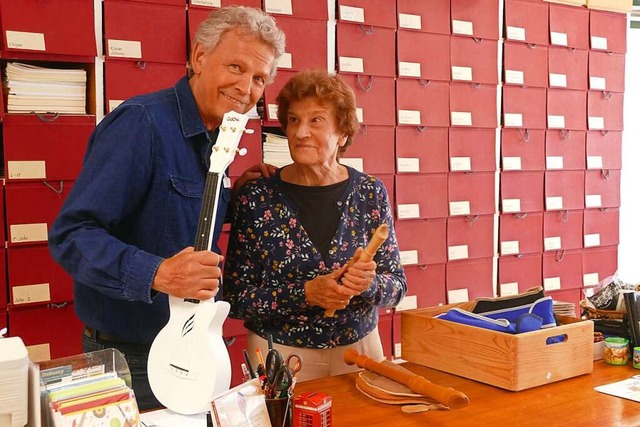 Inhaber  Matthias Seiberle  und Brigitte Geissler  | Foto: Sabine Ehrentreich