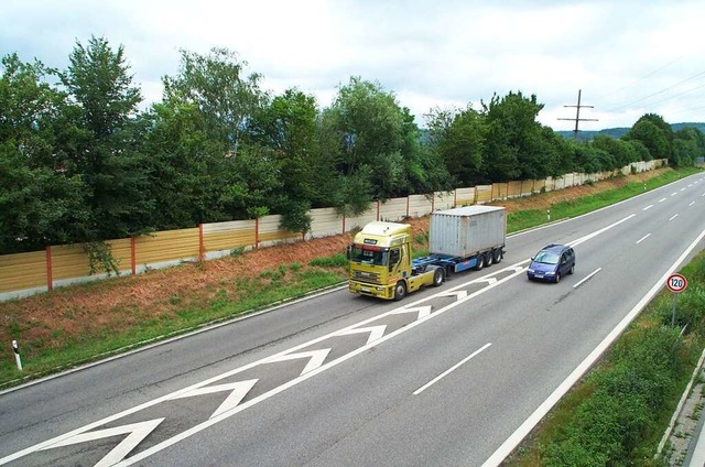 Die Auswirkungen des Autobahn erleben ...schaft zu Manahmen bewegen zu knnen.  | Foto: Herbert Frey