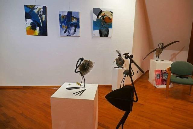 Werke von Monika Luckas-Ketterer und Nathalie Scherer in Lffingen zu sehen
