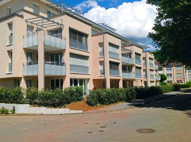 Gebude der Baugenossenschaft im Eisweiherweg in Lahr  | Foto: Baugenossenschaft