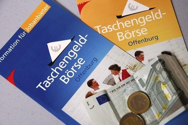 Freie Wähler wollen Taschengeldbörse für Offenburg wiederbeleben