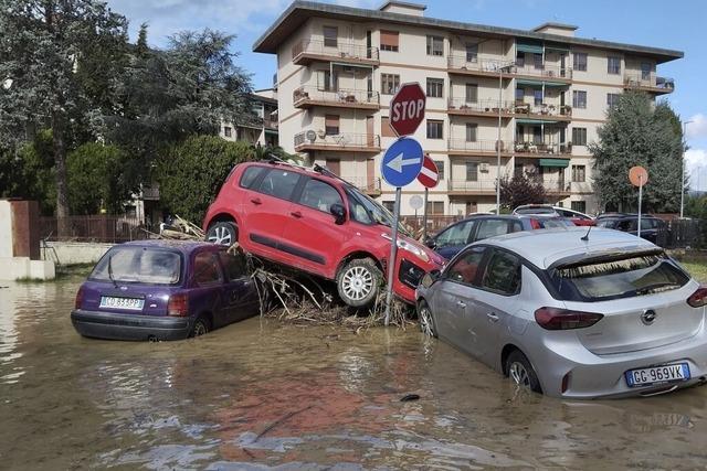 Große Unwetterschäden in Italien