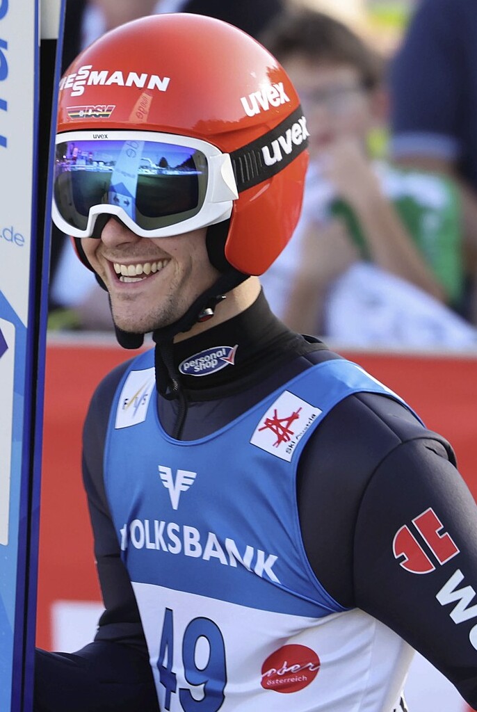 Stephan Leyhe wird Zweiter Skispringen Badische Zeitung