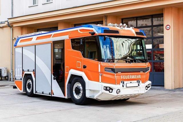 Basel hat schon elektrische Feuerwehrautos, während der Kreis Lörrach noch diskutiert