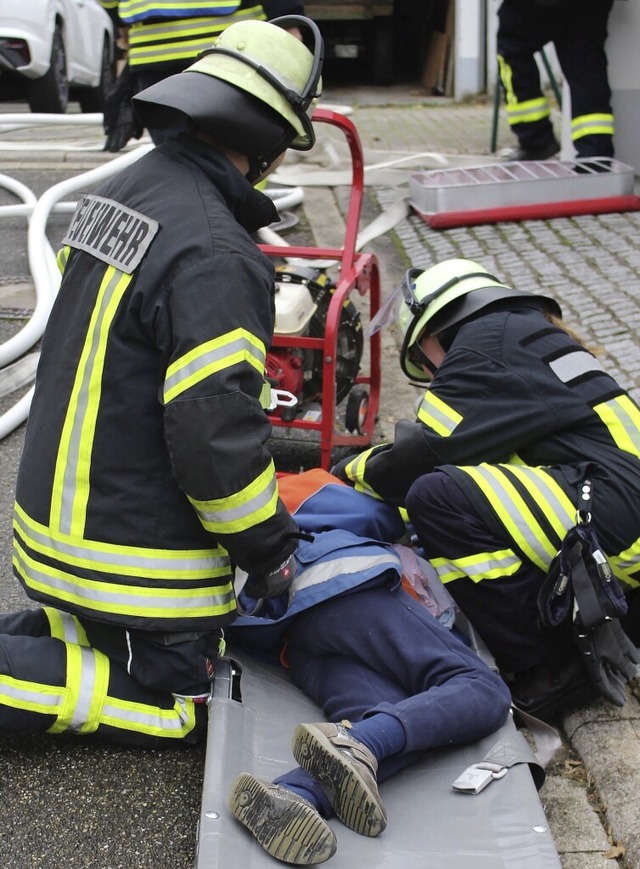 Die vermisste Person konnte geborgen werden.   | Foto: Reiner Beschorner