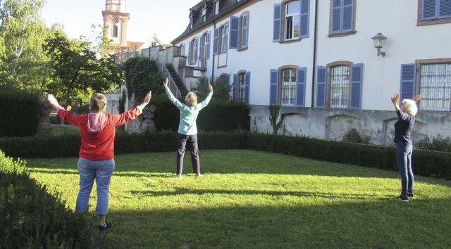 Krper und Seele im Gleichgewicht: Qi Gong im Vinzentiusgarten  | Foto: Susanne Kerkovius