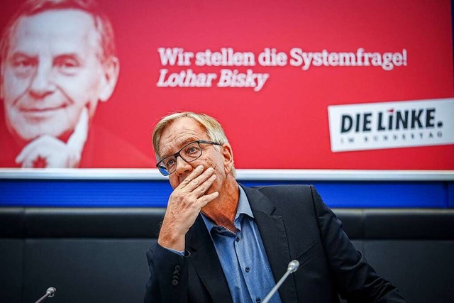 Dietmar Bartsch, Fraktionsvorsitzender...n &#8222;politisch am Ende ist&#8220;.  | Foto: Kay Nietfeld (dpa)