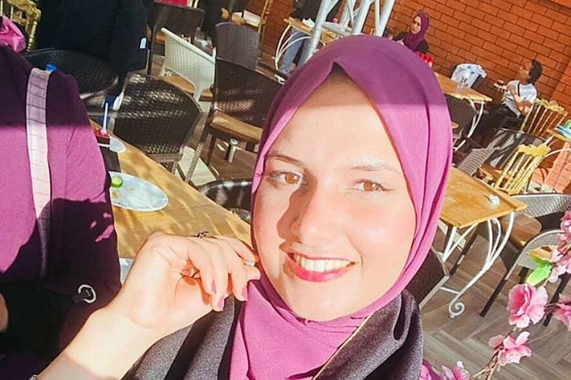 Maryam bei ihrer Abschlussfeier des Studiums  in Gaza-Stadt 2022  | Foto: Maryam