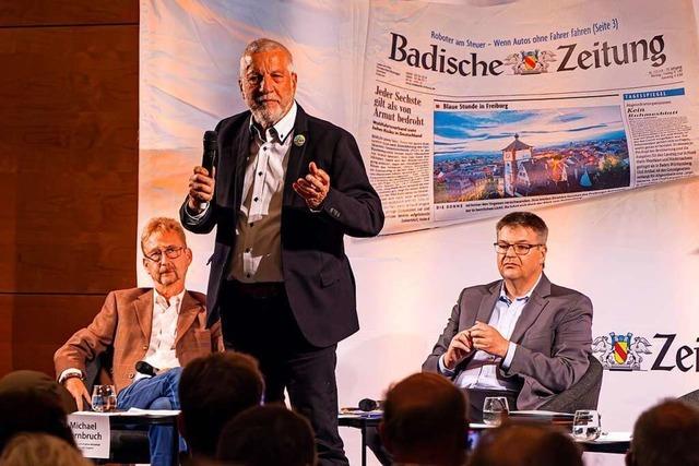 Video: So lief der Schlagabtausch zum Gundelfinger Straenbahn-Projekt