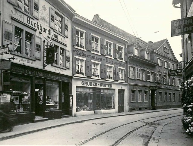 Auf dieser alten Aufnahme aus dem Arch...25 zu sehen, hier vor dem  Bearbeiten.  | Foto: Rudolf Tscheulin