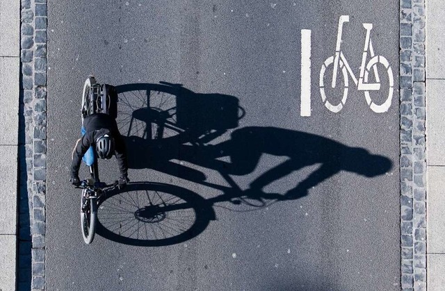 In Zukunft knnte Rheinfelden Fahrradstraen bekommen.  | Foto: Julian Stratenschulte