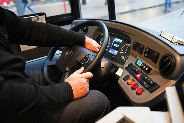 Auf der neuen Sdspange soll es etwa 40 Busfahrten pro Tag geben.  | Foto: Marcus Brandt (dpa)