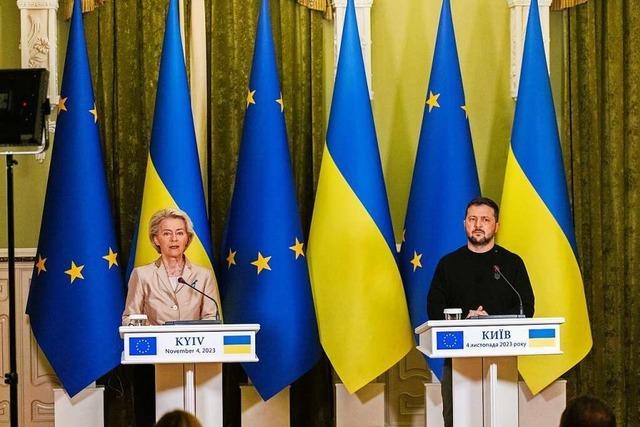 Um der Ukraine den Rcken zu strken, setzt die EU sich ber eigene berzeugungen hinweg