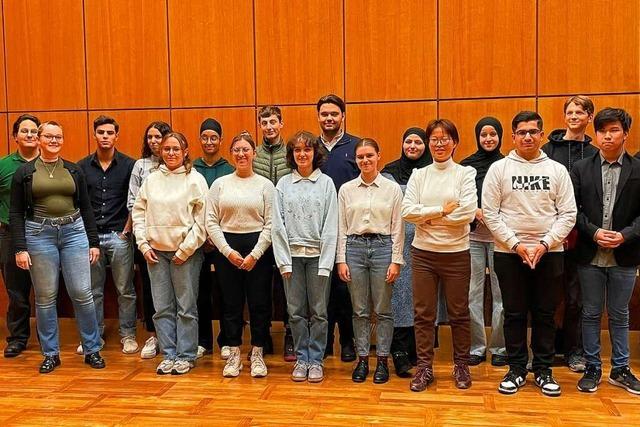 Das neue Jugendparlament von Weil am Rhein macht sich an die Arbeit