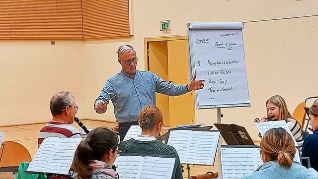 Xaver Meier ist der neue Dirigent beim Musikverein Winden  | Foto: Tobias Winterhalter
