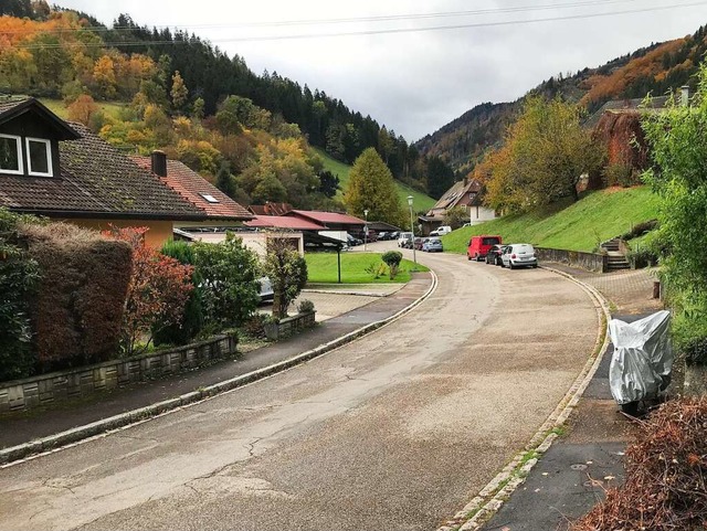 In der Obertalstrae in Oberried soll ...ue Straendecke ist ebenfalls geplant.  | Foto: Michael Drfler