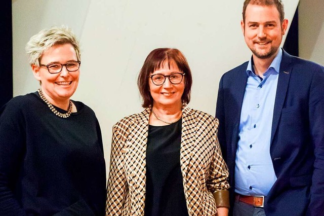 Das Fhrungstrio des Lokalvereins Inne...tretern Henrike Beck und Raban Kluger.  | Foto: privat