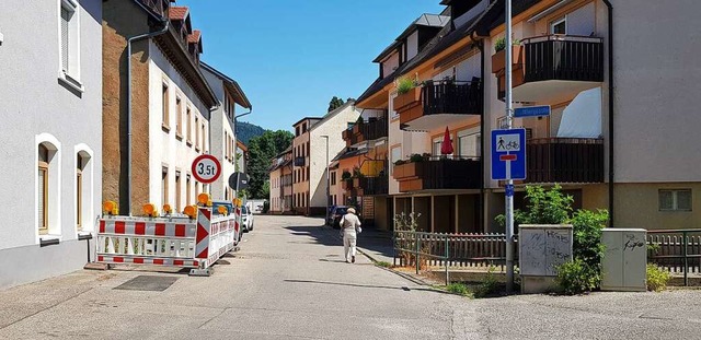 Die Brcke Elzstrae/Sattlergssle in ...hung der Kreisumlage gestoppt werden.  | Foto: Gabriele Zahn