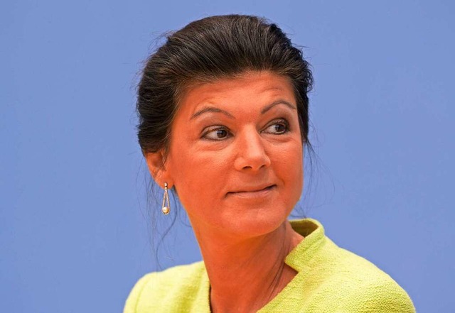 Die ehemalige Linken-Politikerin Sahra Wagenknecht  | Foto: IMAGO/RAINER UNKEL