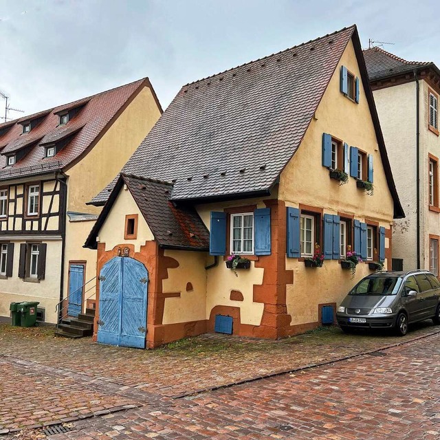 Das Henkerhiisli in der Gerichtstrae in Lahr gehrt heute dem Turnverein Lahr.   | Foto: Walter Caroli