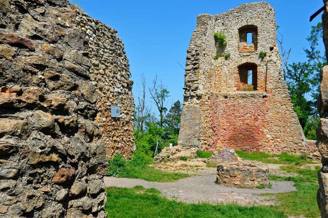 Ob und in wieweit das Fundstck mit de...r. Taktisch wichtig war die Burg aber.  | Foto: Sophia Hesser