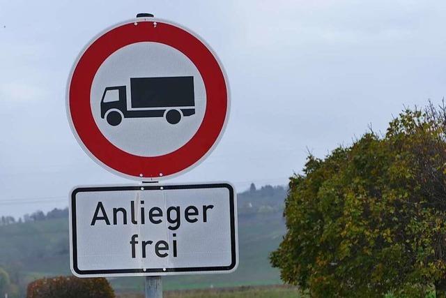 In Weil-Mrkt wird es ein Durchfahrtsverbot fr Lastwagen geben