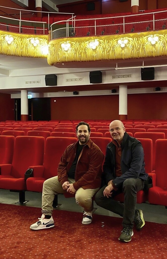 Oliver Martinez und Felix Bielser (rechts) im Kchlin Variet   | Foto: Wir vor Ort GmbH