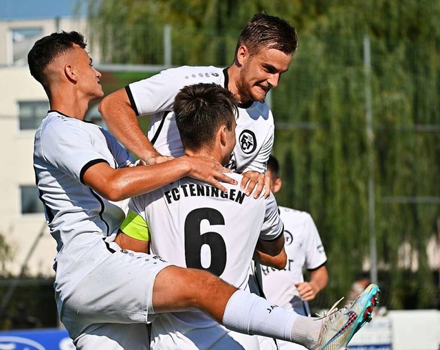 Der FC Teningen gewann das schwere Auswrtsspiel in Kuppenheim.  | Foto: Achim Keller