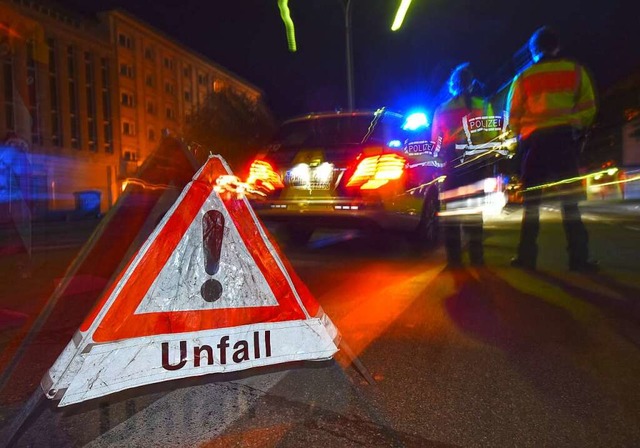 Im Merdinger Gewerbegebiet hat sich am... Verkehrsunfall ereignet (Symbolbild).  | Foto: Patrick Seeger (dpa)