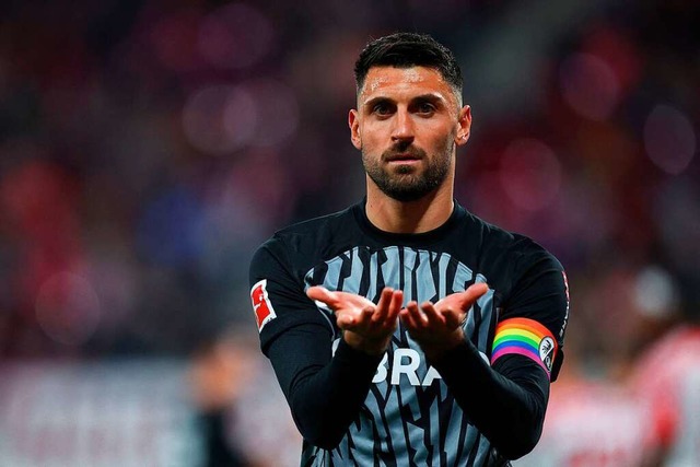 Alles gegeben, nichts geholt &#8211; u...en Elfmeter verursacht: Vincenzo Grifo  | Foto: RONNY HARTMANN (AFP)