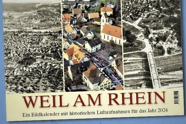 Kalender macht Entwicklung Weil am Rheins sichtbar