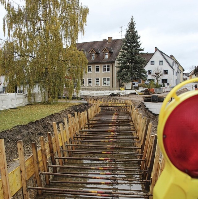 Der Bittenbachkanal wird derzeit sanie...e dieser mssen die Gebhren steigen.   | Foto: Christa Maier