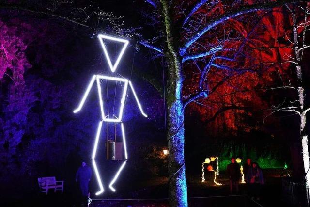 Der Lahrer Stadtpark wird zu einer leuchtenden Galerie