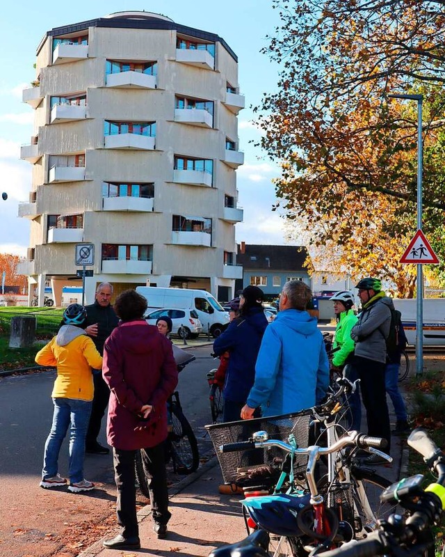 Die Fnfeck-Huser des Architekten Kla...n einst umstritten, dann aber berhmt.  | Foto: Juliana Eiland-Jung