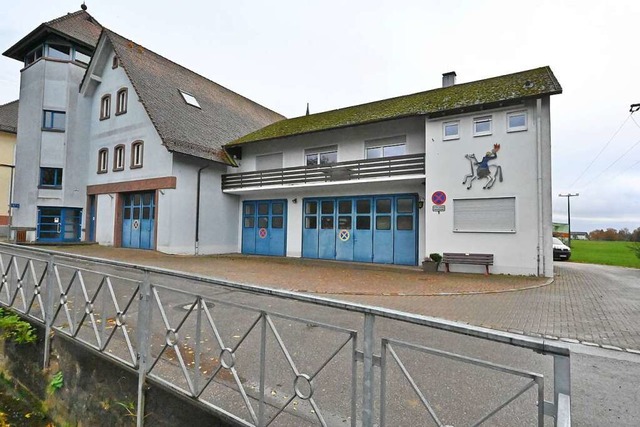 In gut vier Jahren, wenn die Feuerwehr...l das neue Feuerwehrgertehaus stehen.  | Foto: Markus Zimmermann