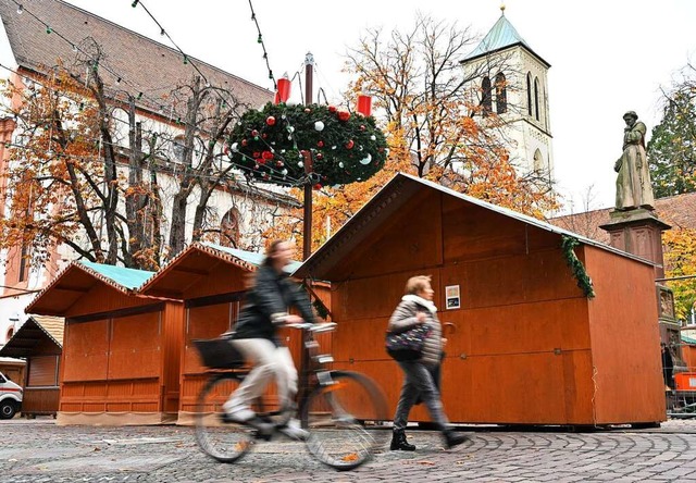 Der Jubilums-Weihnachtsmarkt startet am Donnerstag in der kommenden Woche.  | Foto: Thomas Kunz