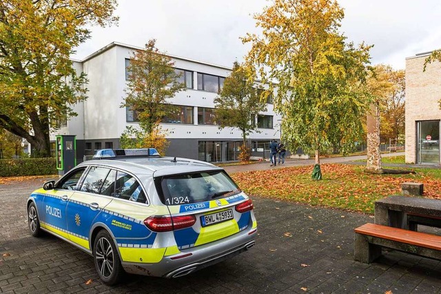 Nach der Bluttat hat die Waldbachschul...ffnet, aber nichts ist mehr wie zuvor.  | Foto: Philipp von Ditfurth (dpa)