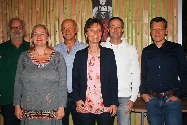 Der Vorstand des neuen Vereins  (von l...cht. Beisitzer Jrgen Schindler fehlt.  | Foto: Ingrid Mann