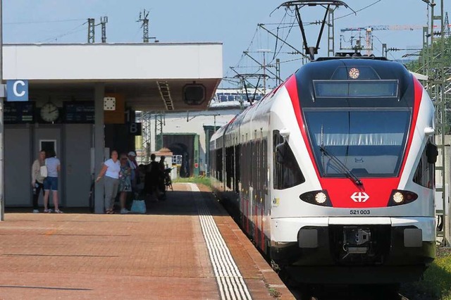 Die Lokfhrer der SBB Deutschland stre... voraussichtlich nicht beeintrchtigt.  | Foto: Peter Gerigk