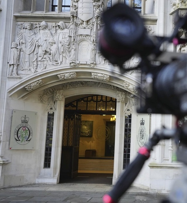 Der Oberste Gerichtshof in London  | Foto: Kirsty Wigglesworth (dpa)